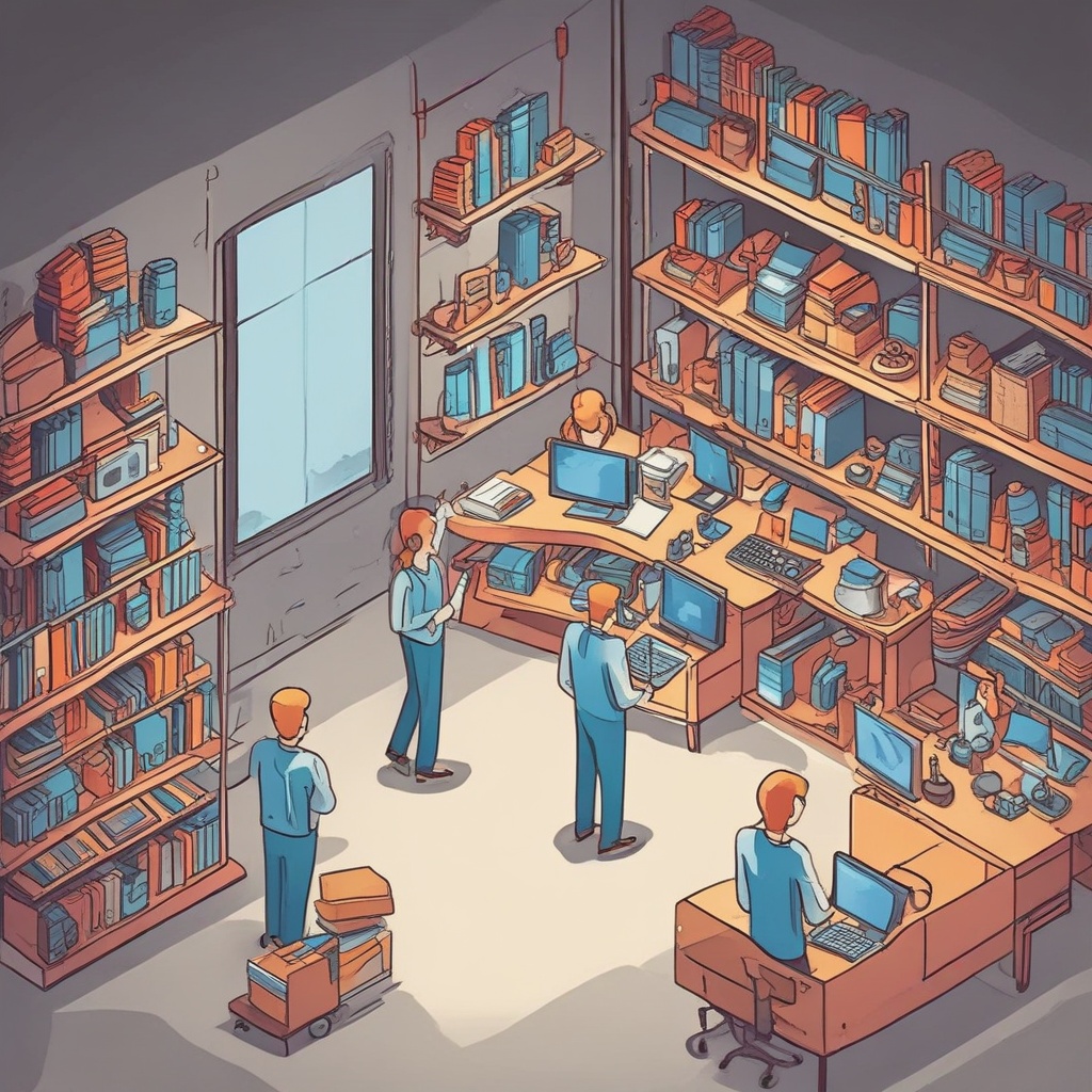 High-quality company service visual